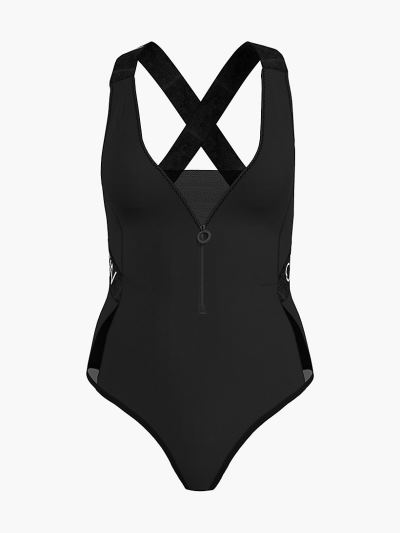 Calvin Klein Fürdőruha HU342247 | Calvin Klein CK Curve Plus Size Női Fürdőruha Fekete